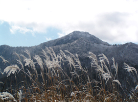 稜線より矢筈山